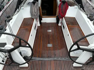 Trinity, a Solaris Yachts Solaris One 44 sailboat at Punat, Croatia