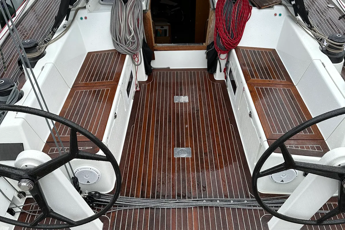 Trinity, a Solaris Yachts Solaris One 44 sailboat at Punat, Croatia