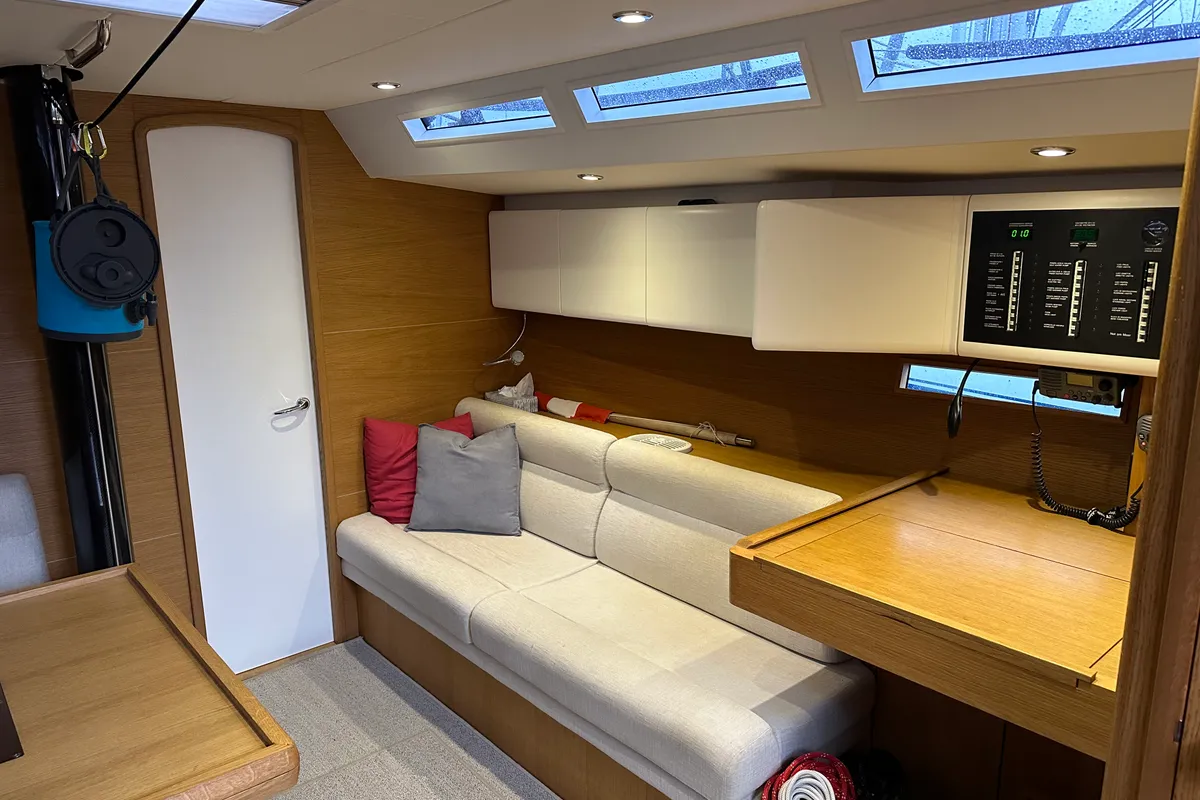 Trinity, a Solaris Yachts Solaris One 44 sailboat at Punat, Croatia