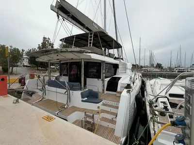 KOS 52.CAT1, a Bali 5.2 catamaran at Athens, Greece