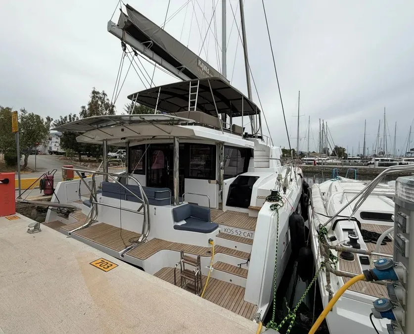 KOS 52.CAT1, a Bali 5.2 catamaran at Athens, Greece