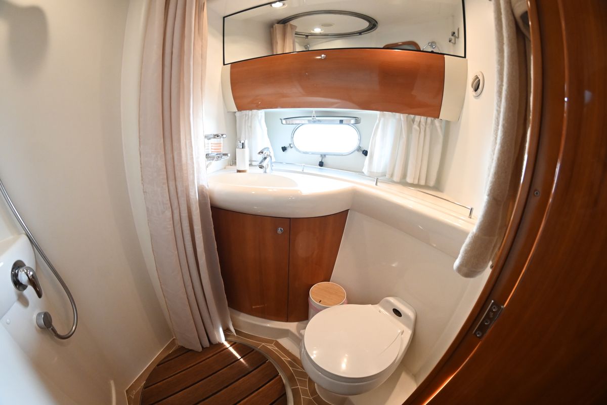 Head on Carina, a Princess Yachts Princess 45 motorboat at Athens, Greece