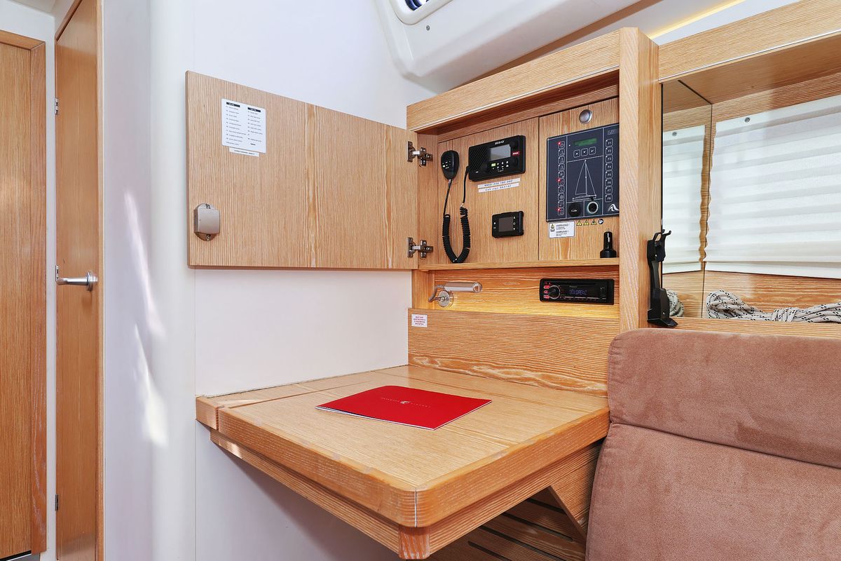 Seaway, a Hanse Yachts Hanse 455 sailboat at Grad Biograd na Moru, Croatia