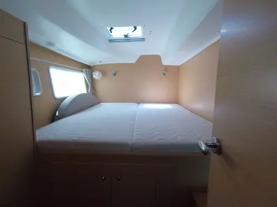 Cabin on My Elisabeth, a Lagoon 380 catamaran at Municipal Unit of Rhodes, Greece