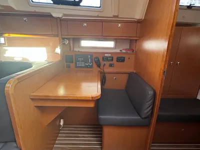 Salon of Maestral, a Bavaria Cruiser 41 sailboat at Općina Rogoznica, Croatia