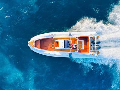 Exterior view of Viga Luxury 900, a Viga Boats Viga Luxury 900 rib at Grad Pula, Croatia