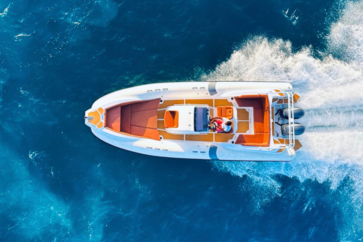 Exterior view of Viga Luxury 900, a Viga Boats Viga Luxury 900 rib at Grad Pula, Croatia