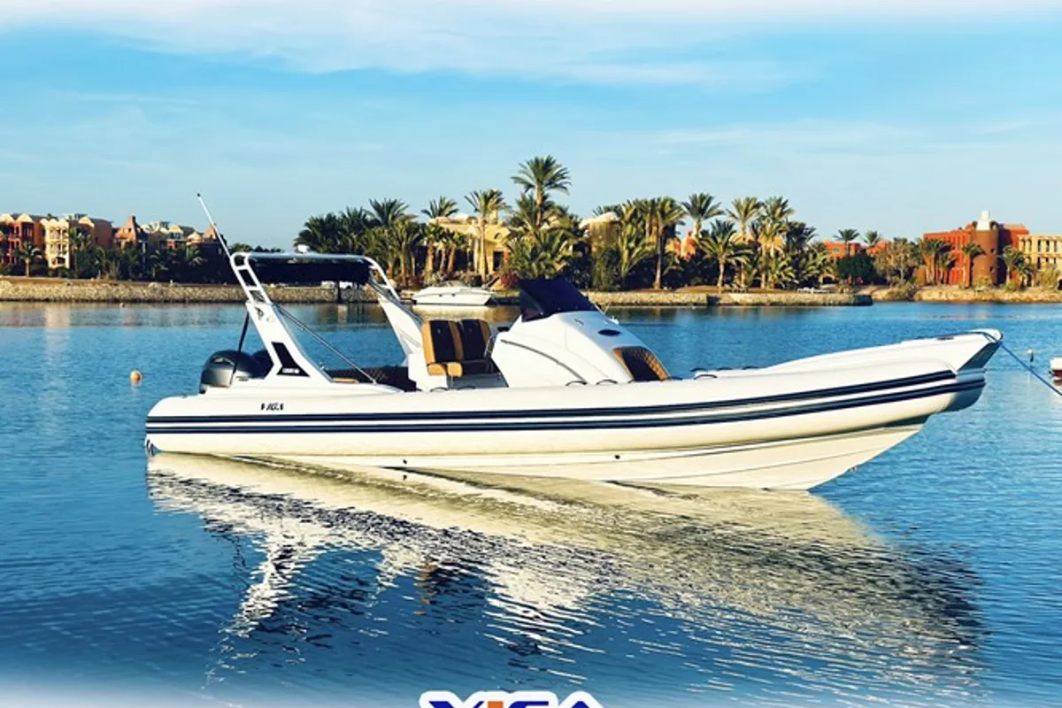 Exterior view of Viga Luxury 900, a Viga Boats Viga Luxury 900 rib at Grad Pula, Croatia