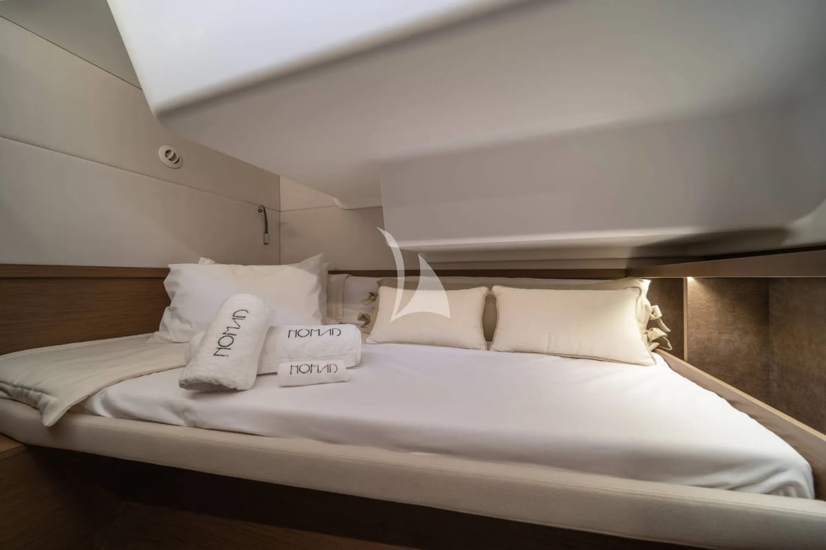 Cabin on Nomad 2, a Lagoon 50 catamaran at Municipal Unit of Lefkada, Greece
