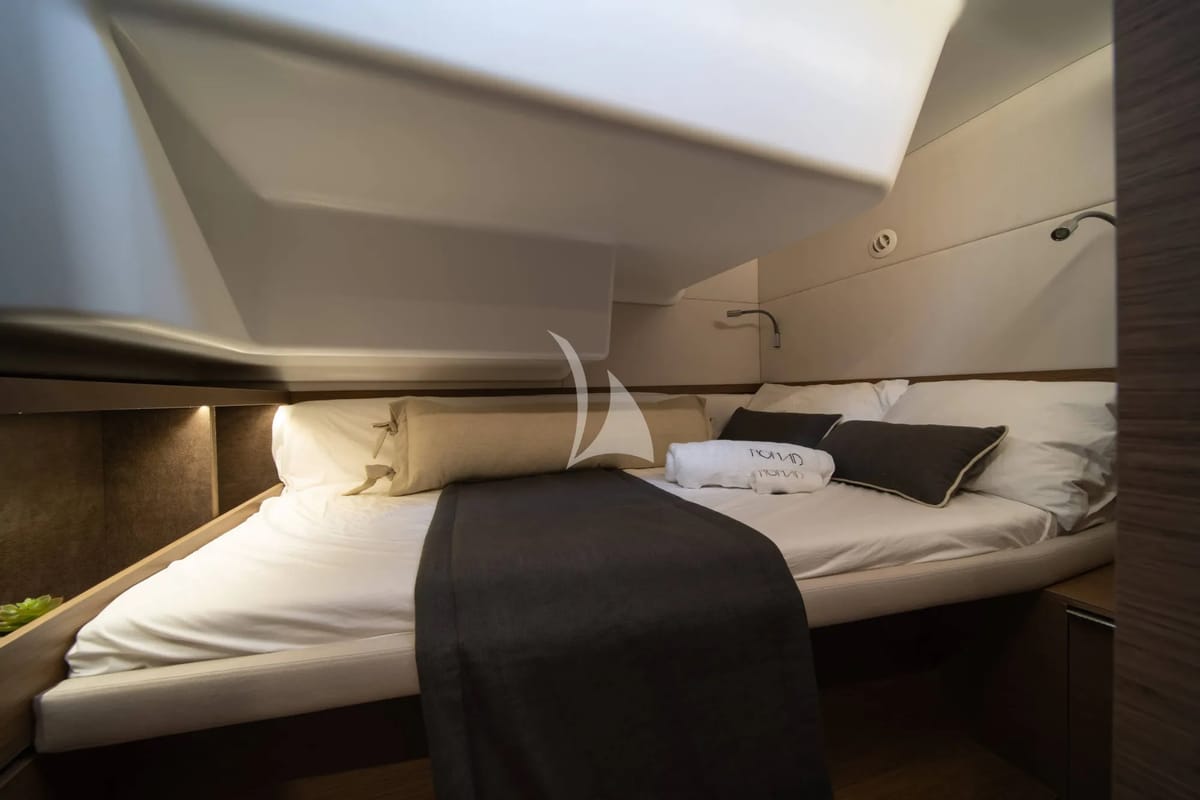 Cabin on Nomad 2, a Lagoon 50 catamaran at Municipal Unit of Lefkada, Greece