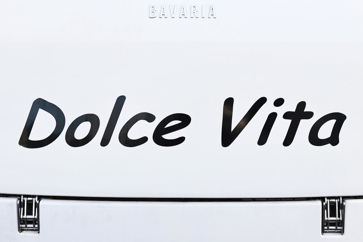 Dolce Vita, a Bavaria Cruiser 33 sailboat at Grad Vodice, Croatia