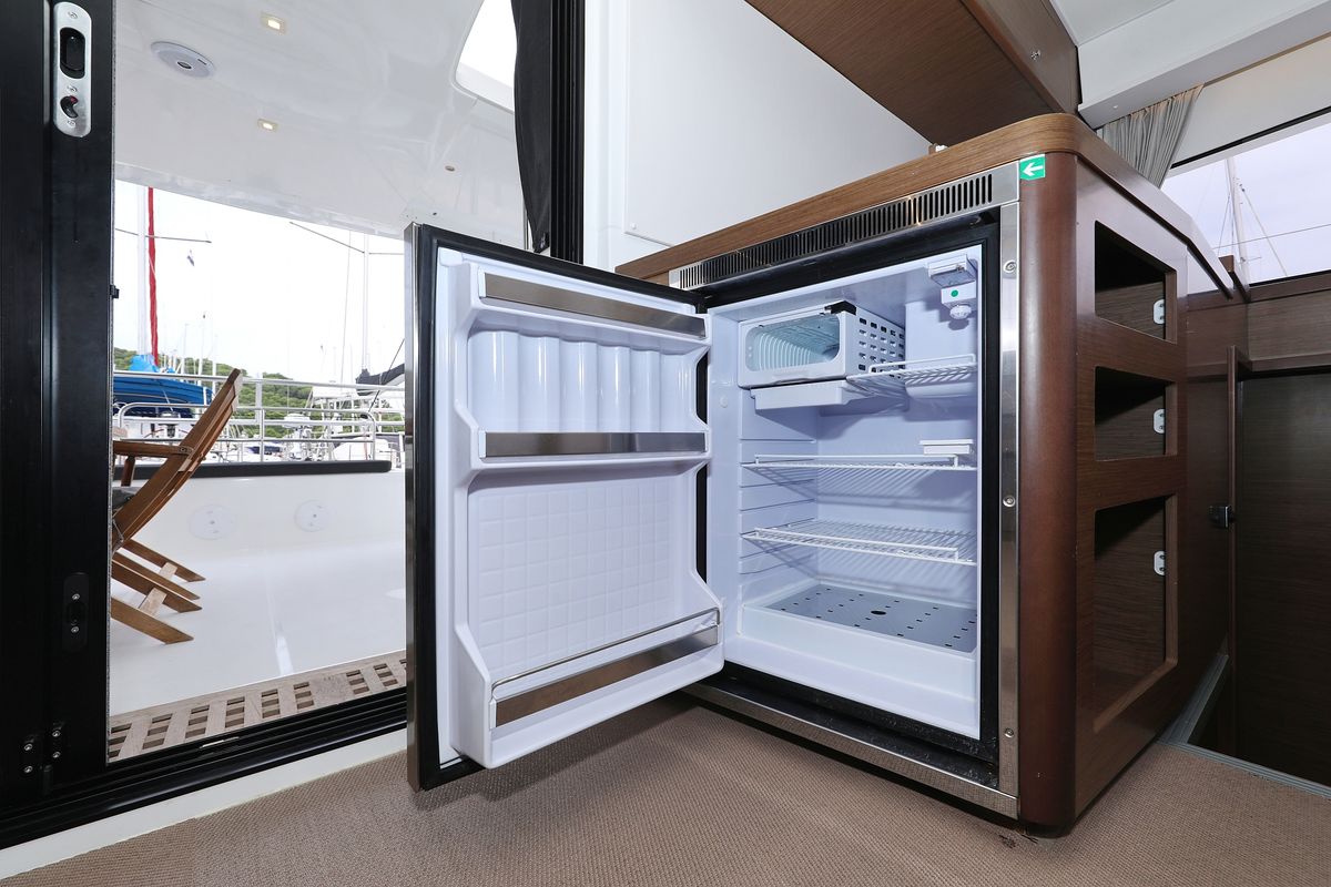 Galley of Best Friends I, a Lagoon 42 catamaran at Općina Rogoznica, Croatia