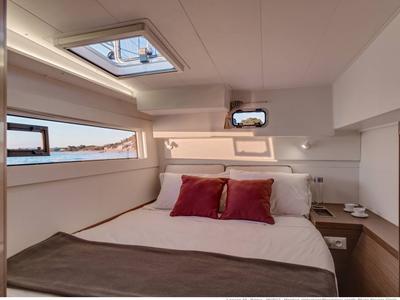 Cabin on Pina Colada, a Lagoon 40 catamaran at Seychelles, Mahe, Seychelles