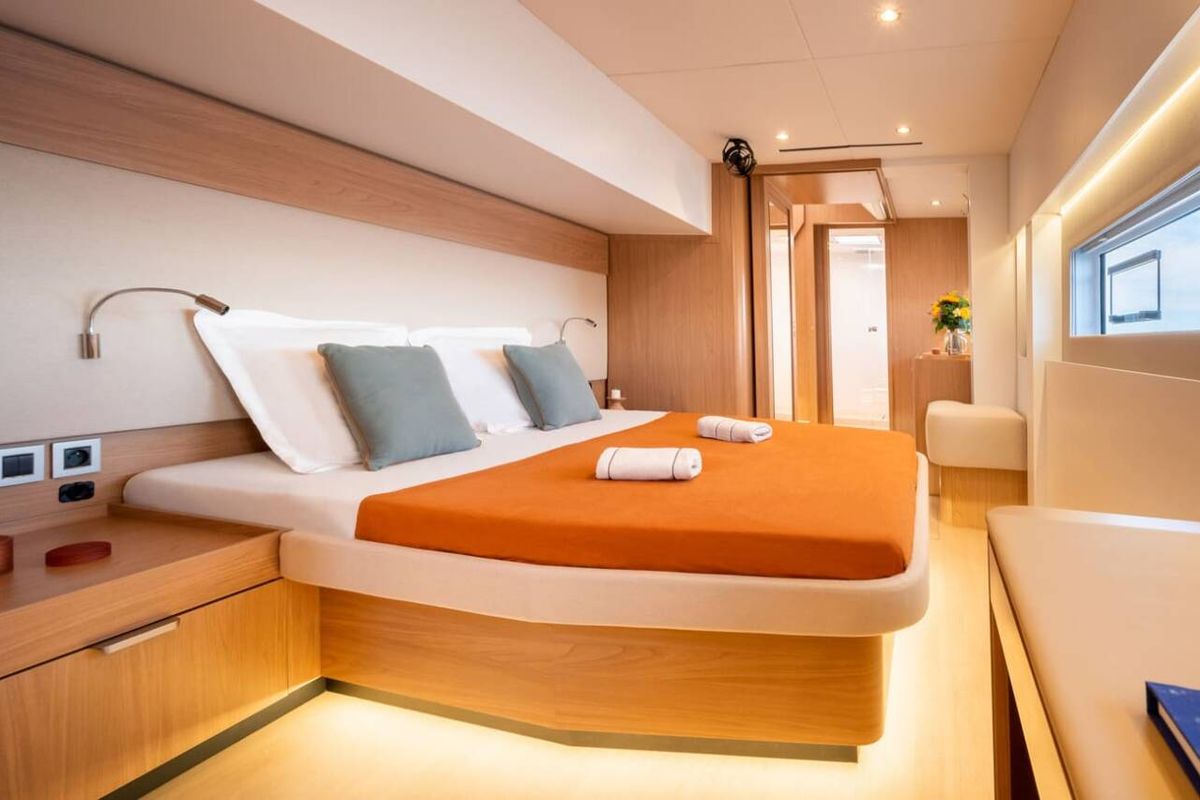 Cabin on Bali Kai, a Bali 5.8 catamaran at Grad Kaštela, Croatia