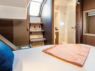 Cabin on Aquaholic, a Bali 4.6 catamaran at Grad Šibenik, Croatia