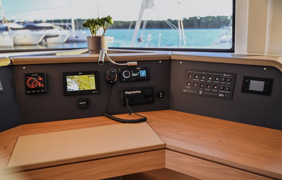 Aquaholic, a Bali 4.6 catamaran at Grad Šibenik, Croatia