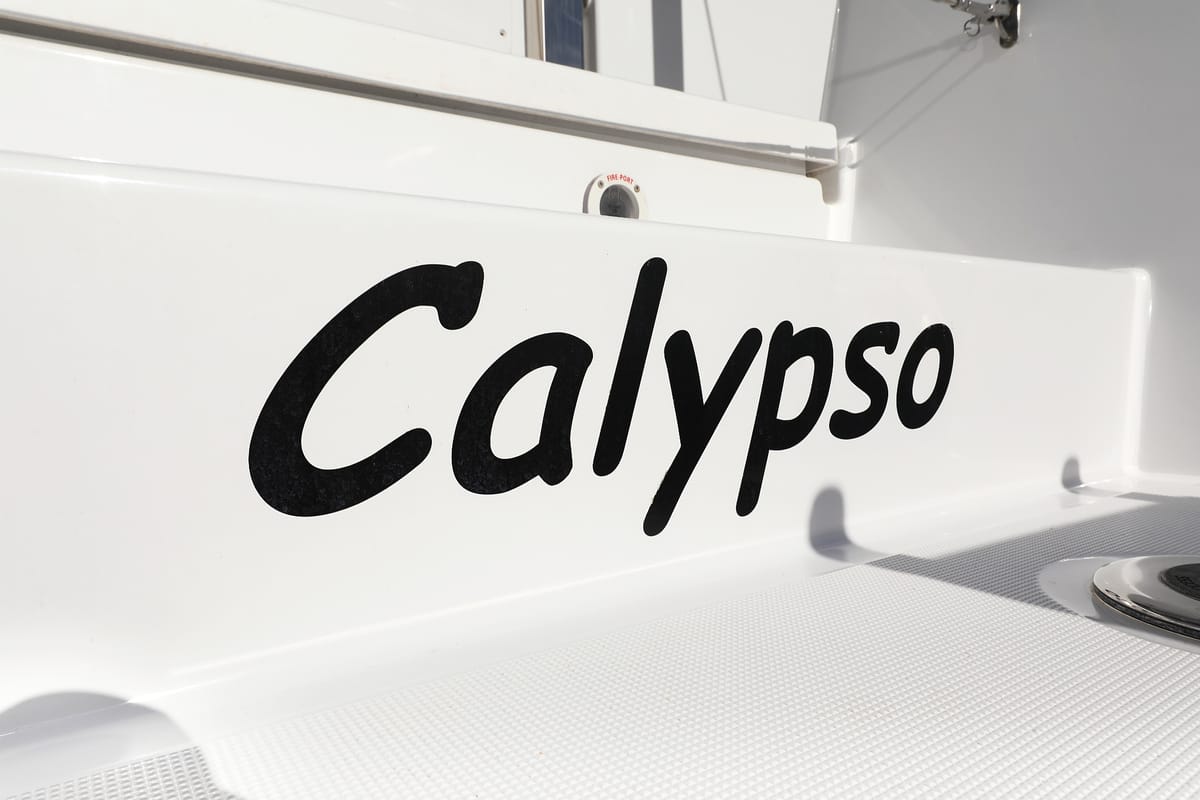 Calypso , a Bali 4.4 catamaran at Grad Biograd na Moru, Croatia