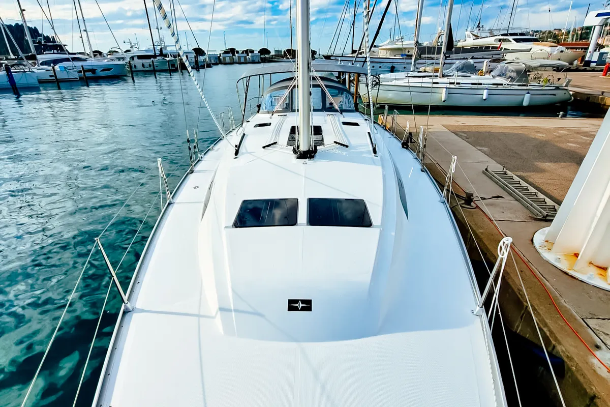 ADINA, a Bavaria Bavaria Cruiser 46 Style sailboat at Bodrum, Turkey