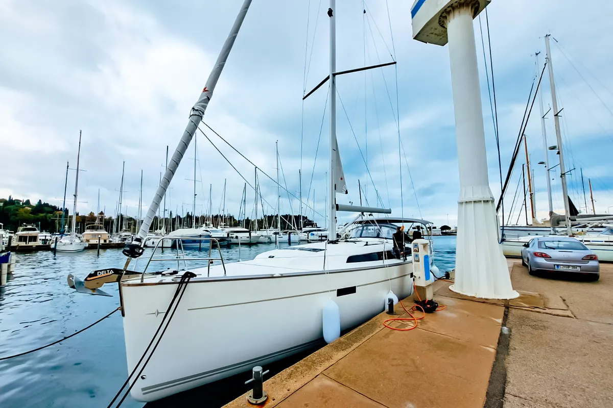 ADINA, a Bavaria Bavaria Cruiser 46 Style sailboat at Bodrum, Turkey