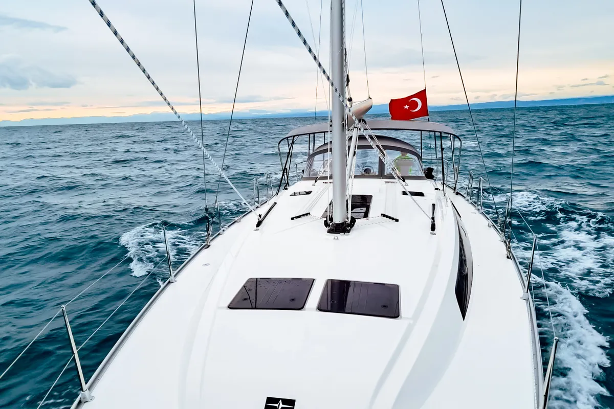 ADINA, a Bavaria Bavaria Cruiser 46 Style sailboat at Bodrum, Turkey