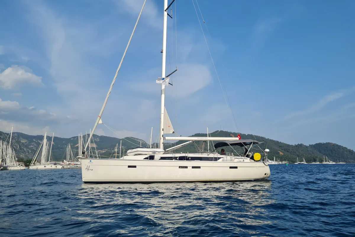 ADINA, a Bavaria Bavaria Cruiser 46 Style sailboat at Bodrum, Turkey