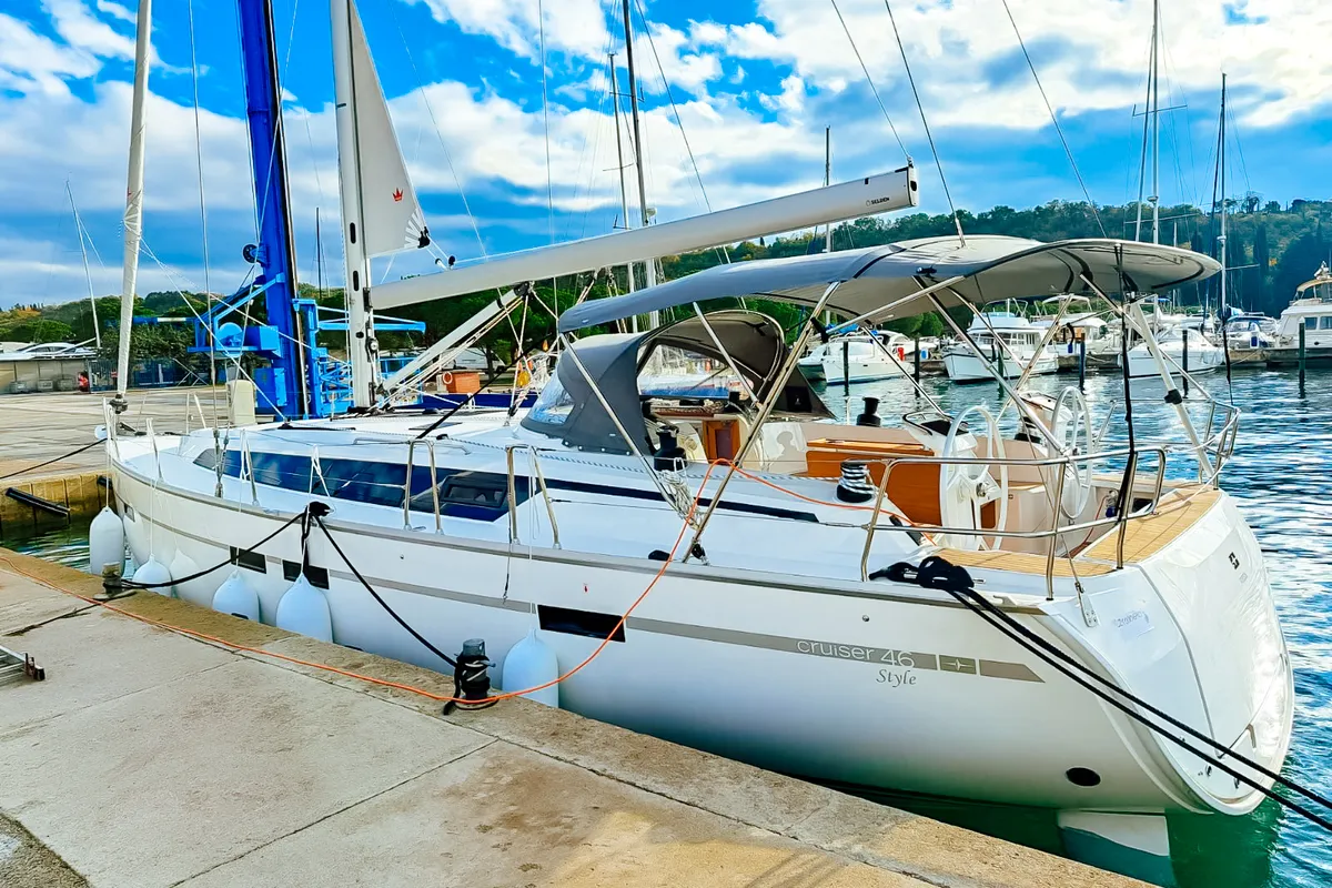ADINA, a Bavaria Bavaria Cruiser 46 Style sailboat at Bodrum, Turkey