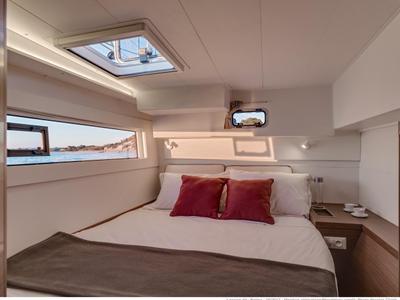 Cabin on Moxy, a Lagoon 40 catamaran at Grad Biograd na Moru, Croatia