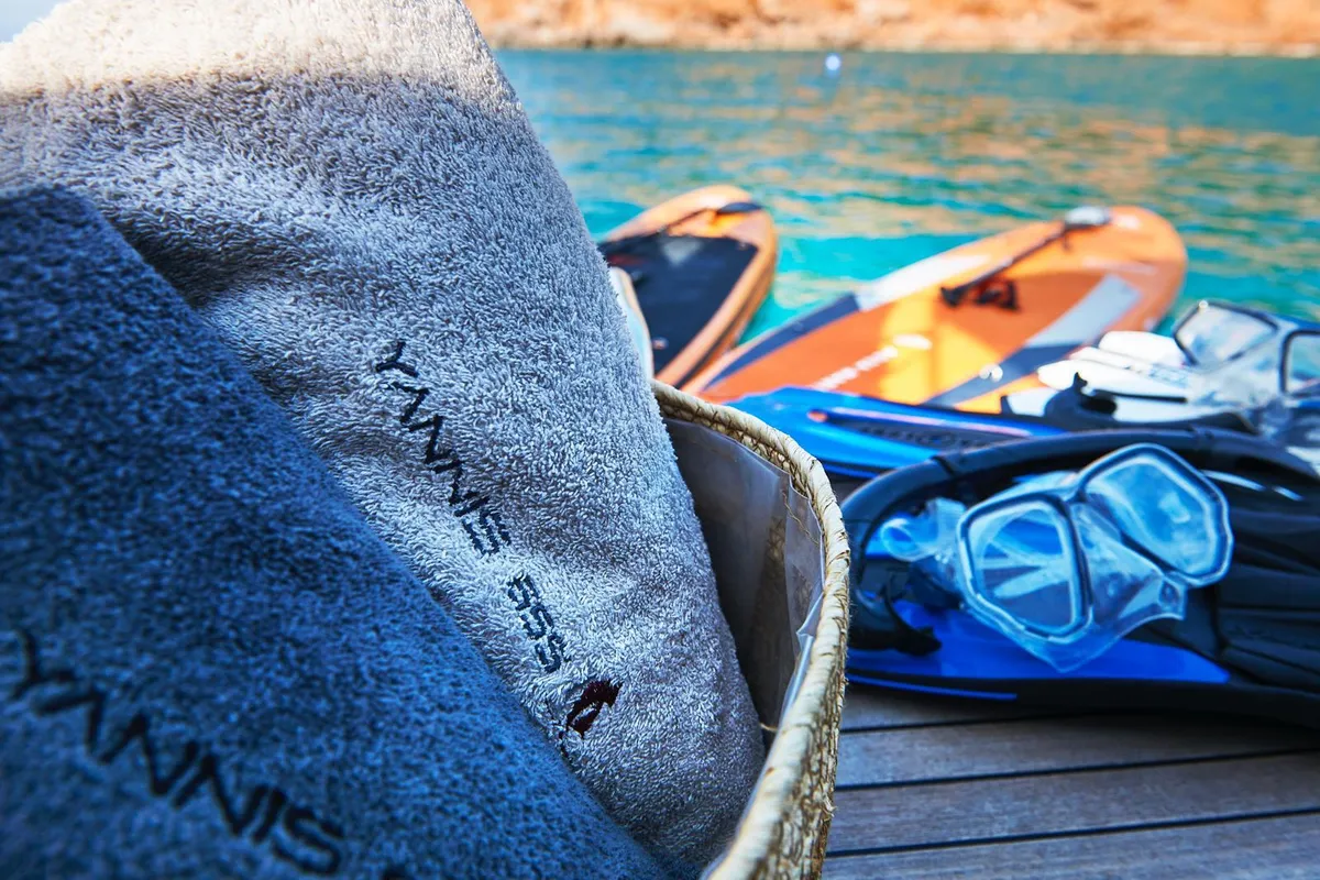 Yannis 65S, a Hanse Yachts Hanse 540e sailboat at Lavreotiki Municipal Unit, Greece