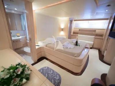 Cabin on Princess L, a Maiora 108 yacht at Athens, Greece