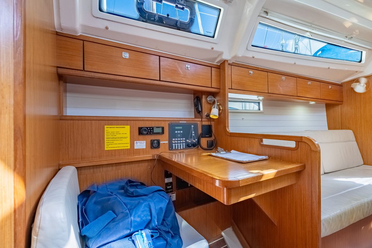 Jitterbug, a Bavaria 37 sailboat at Road Town, British Virgin Islands