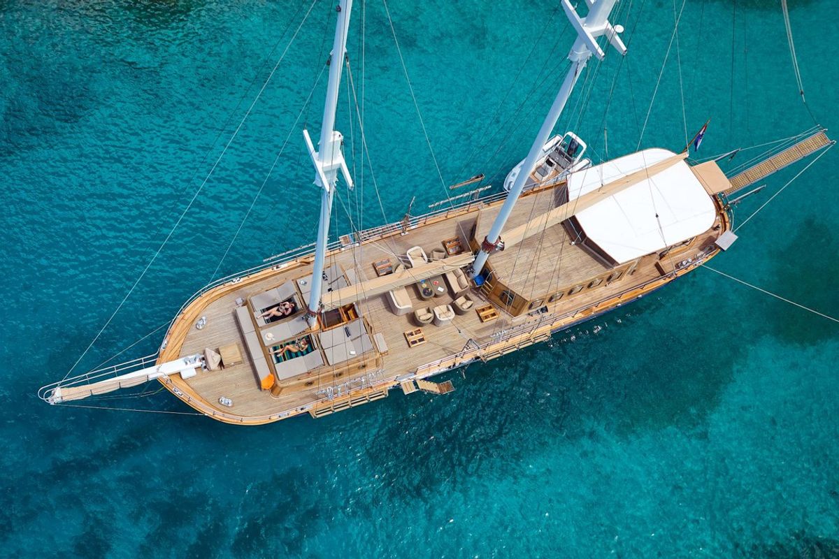 Libra, a Unknown Libra yacht at Split, Croatia