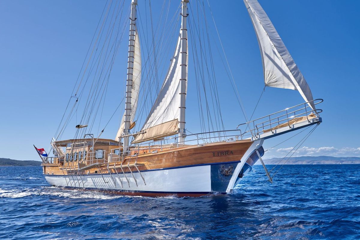 Libra, a Unknown Libra yacht at Split, Croatia