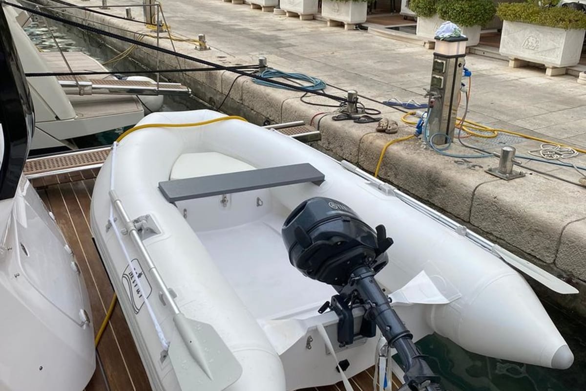 Stardust, a Sessa Marine Sessa Fly 47 yacht at Općina Sukošan, Croatia