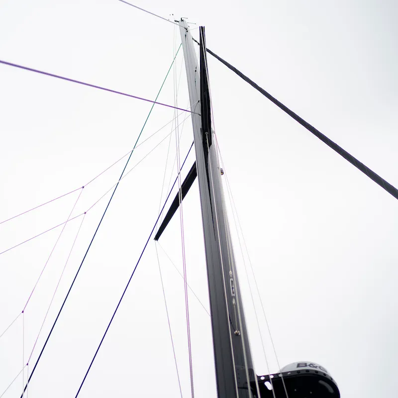 Avel Vaez, a Marsaudon Composites ORC 57 catamaran at Lavreotiki Municipal Unit, Greece