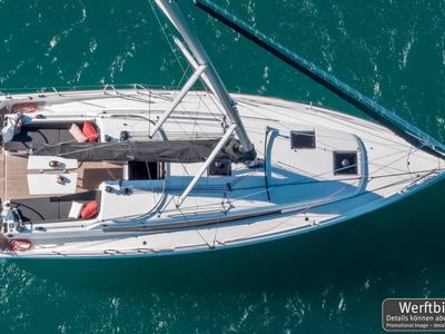 Deck of Leo, a Jeanneau Sun Odyssey 380 sailboat at Grad Biograd na Moru, Croatia