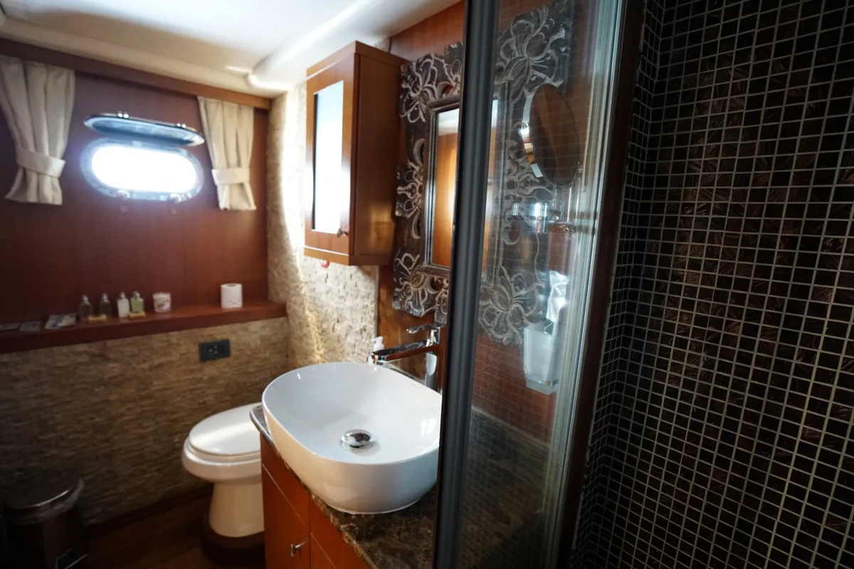 Head on Arabella, a Custom Made Arabella yacht at Bodrum, Turkey