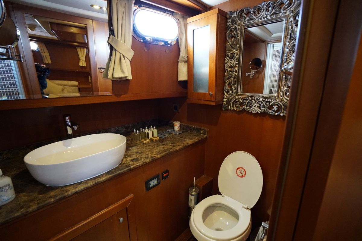 Head on Arabella, a Custom Made Arabella yacht at Bodrum, Turkey