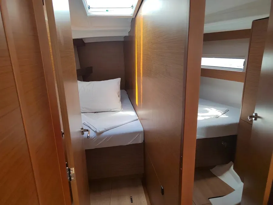Cabin on Ares, a Jeanneau Sun Odyssey 440 sailboat at Grad Pula, Croatia