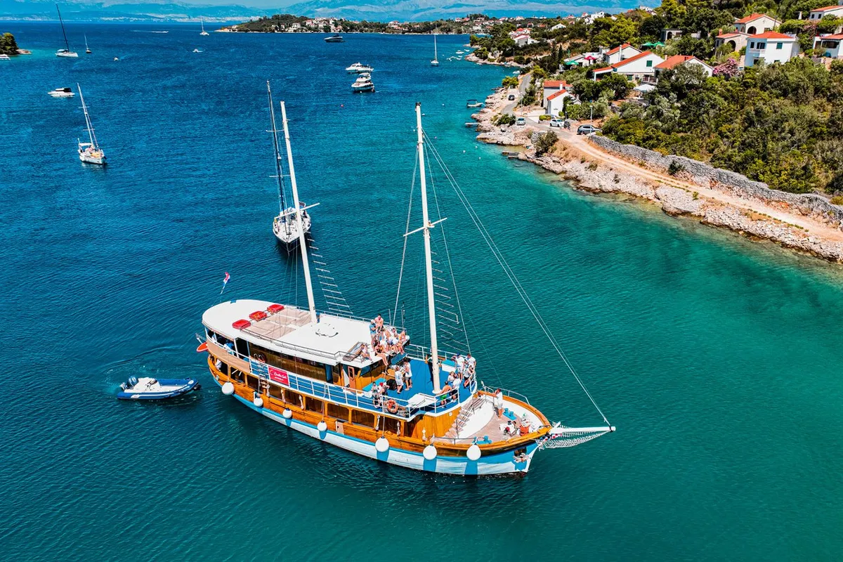 Exterior view of Novi Dan, a Custom Made Novi Dan sailboat at Općina Rogoznica, Croatia
