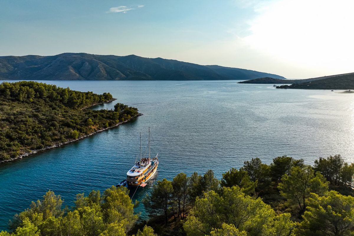 Exterior view of Novi Dan, a Custom Made Novi Dan sailboat at Općina Rogoznica, Croatia