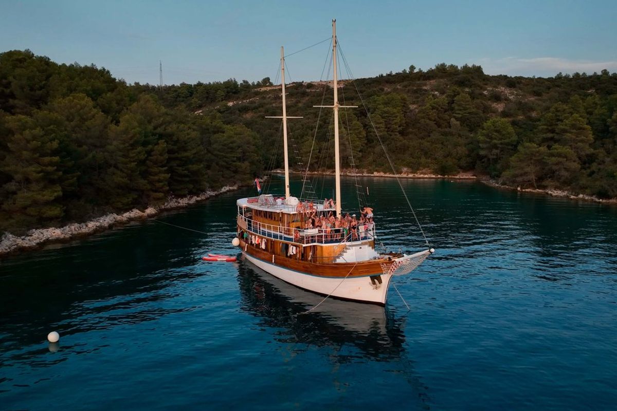 Exterior view of Novi Dan, a Custom Made Novi Dan sailboat at Općina Rogoznica, Croatia