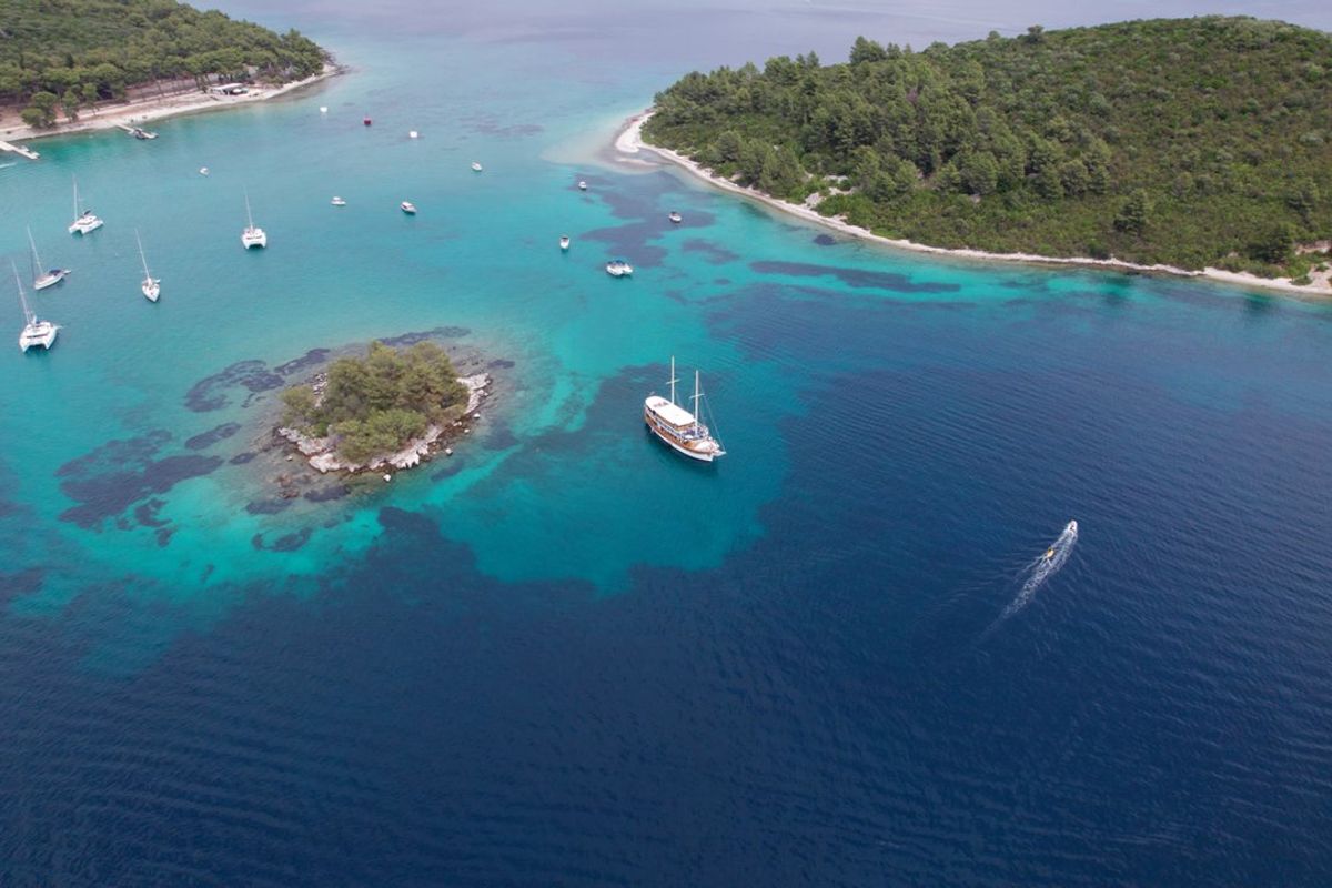 Exterior view of Novi Dan, a Custom Made Novi Dan sailboat at Općina Rogoznica, Croatia