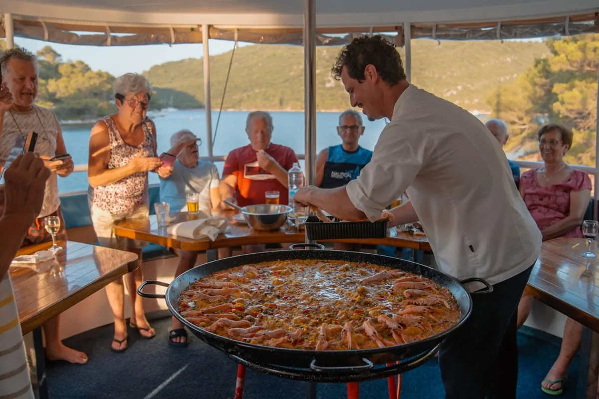 Deck of Novi Dan, a Custom Made Novi Dan sailboat at Općina Rogoznica, Croatia