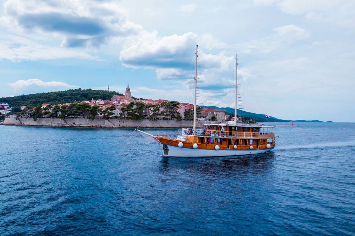 Exterior view of Novi Dan, a Custom Made Novi Dan sailboat at Općina Rogoznica, Croatia