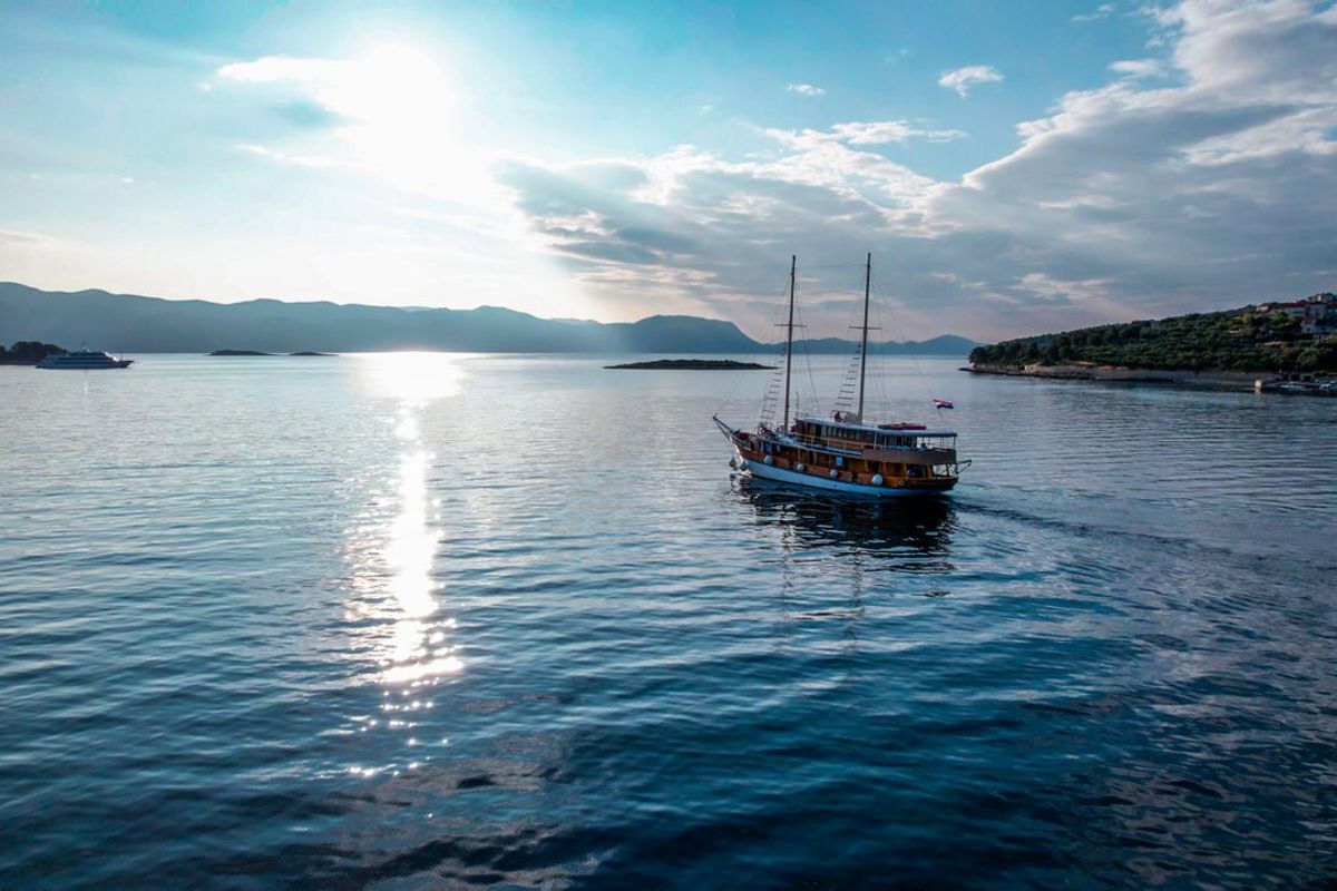 Exterior view of Novi Dan, a Custom Made Novi Dan sailboat at Općina Rogoznica, Croatia