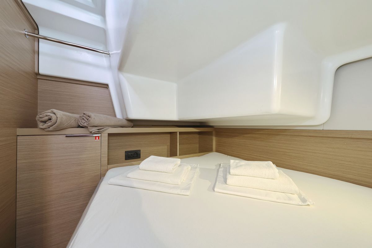 Cabin on ZARATHUSTRA, a Lagoon 51 catamaran at Općina Sukošan, Croatia