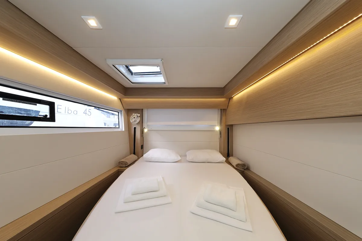 Cabin on ZARATHUSTRA, a Lagoon 51 catamaran at Općina Sukošan, Croatia
