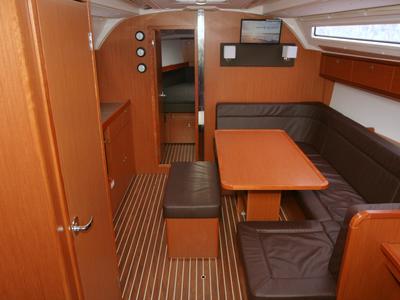 Salon of Ventus, a Bavaria Cruiser 41S sailboat at Heiligenhafen, Germany