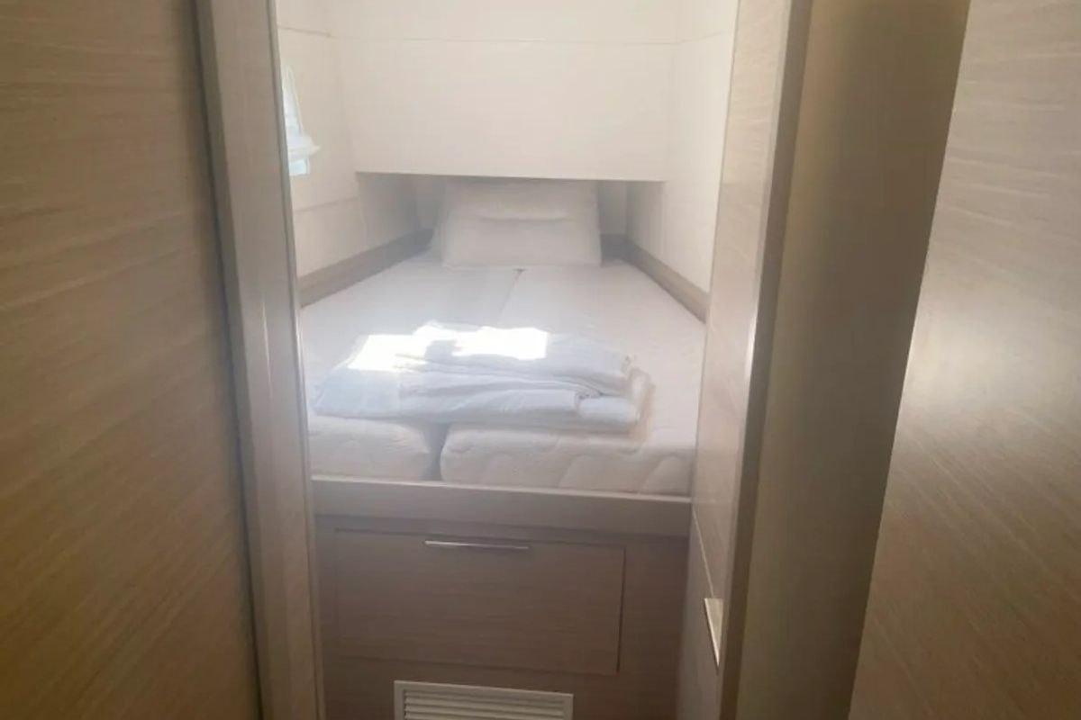 Cabin on Maresueno, a Lagoon 40 catamaran at Municipal Unit of Lefkada, Greece