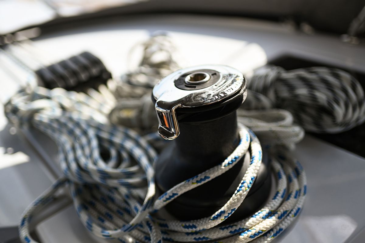 Dna, a Bavaria C42 sailboat at Zadar, Croatia